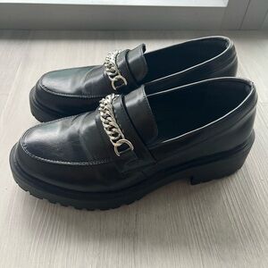 platform chunky loafers mary jane’s size 7